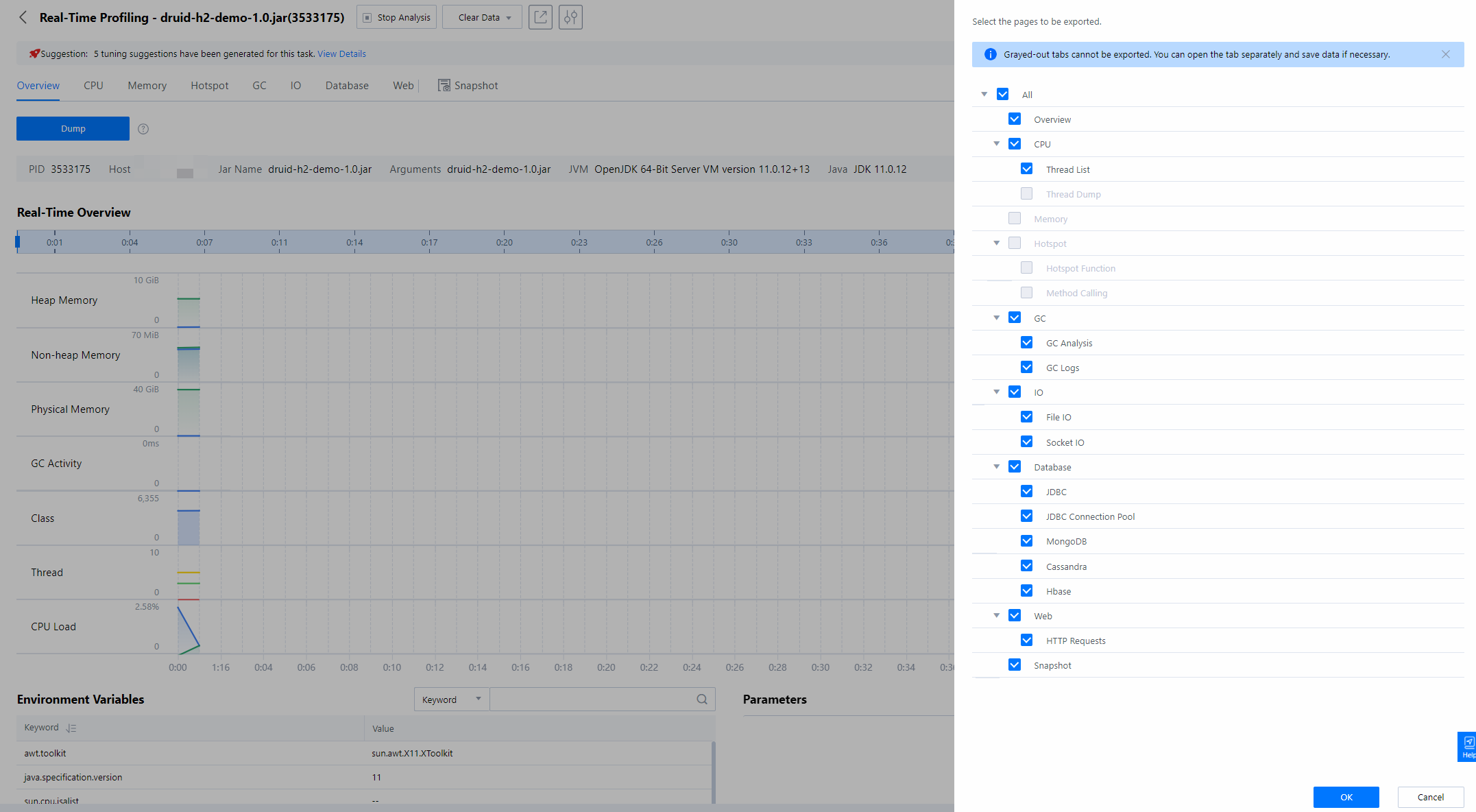 Viewing Overview Information-Viewing Analysis Results-Real-Time ...